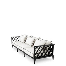 Load image into Gallery viewer, Outdoor Sofa Ocean Club L black sunbrella canvas
