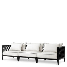 Load image into Gallery viewer, Outdoor Sofa Ocean Club L black sunbrella canvas
