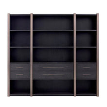 Load image into Gallery viewer, Cabinet Canova charcoal grey oak veneer
