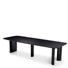 Load image into Gallery viewer, Dining Table Harmonie L black veneer
