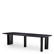 Load image into Gallery viewer, Dining Table Harmonie L black veneer
