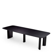 Load image into Gallery viewer, Dining Table Harmonie L black veneer

