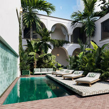 Load image into Gallery viewer, Outdoor Sofa Ocean Club L green blaise off-white florent green
