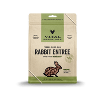 Load image into Gallery viewer, Pet Palette Distribution - Vital Essentials Raw Rabbit FD Dog Food Mini Nibs 14 oz
