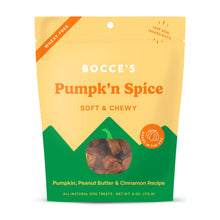 Load image into Gallery viewer, Bocce's Bakery Pumpk'n Spice Soft &amp; Chewy Dog Treats 6oz
