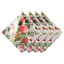 Load image into Gallery viewer, Field of Flowers White Napkin - By Juliska
