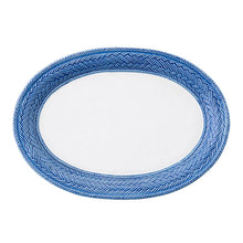 Load image into Gallery viewer, Le Panier White/Delft 17" Platter - By Juliska
