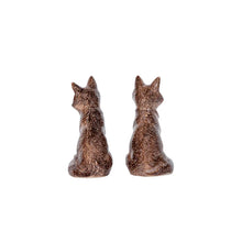 Load image into Gallery viewer, Clever Creatures Fox Salt and Pepper Set - By Juliska
