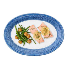 Load image into Gallery viewer, Le Panier White/Delft 17" Platter - By Juliska
