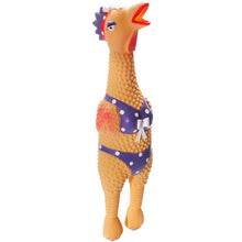 Load image into Gallery viewer, Outward Hound Squawkers Latex Rubber Henrietta Chicken Large
