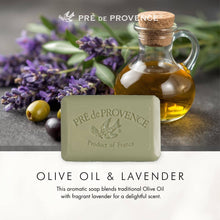Load image into Gallery viewer, European Soaps - Olive Oil &amp; Lavender Soap Bar - 350g
