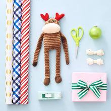 Load image into Gallery viewer, ZippyPaws Holiday Crinkle Reindeer Small
