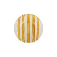 Load image into Gallery viewer, Amalfitana Yellow Stripe Cereal Bowl
