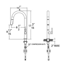 Load image into Gallery viewer, CEVI KITCHEN FAUCET
