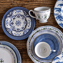 Load image into Gallery viewer, Iberian Journey Indigo Side/Cocktail Plate - By Juliska

