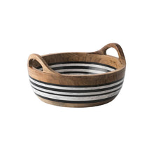 Load image into Gallery viewer, Stonewood Stripe Round Serving Bowl - By Juliska

