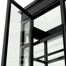 Load image into Gallery viewer, Cabinet Gala waxed black finish

