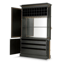 Load image into Gallery viewer, Bar Cabinet Kellam black finish
