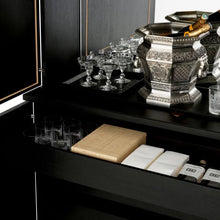 Load image into Gallery viewer, Bar Cabinet Kellam black finish
