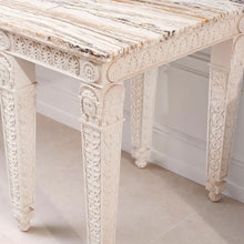 Load image into Gallery viewer, Console Table Croome Court antique white finish
