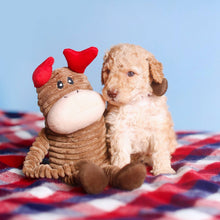 Load image into Gallery viewer, ZippyPaws Holiday Crinkle Reindeer Small
