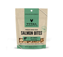 Load image into Gallery viewer, Vital Essentials Salmon Bites FD Cat Treats 1.1 oz
