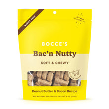 Load image into Gallery viewer, Bocce's Bakery Bac'N Nutty Soft &amp; Chewy Dog Treats 6oz
