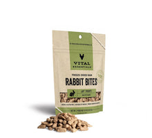 Load image into Gallery viewer, Vital Essentials Rabbit Bites FD Cat Treats 0.9 oz
