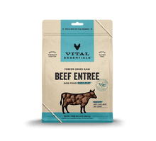 Load image into Gallery viewer, Vital Essentials Raw Beef FD Dog Food Mini Nibs 14 oz
