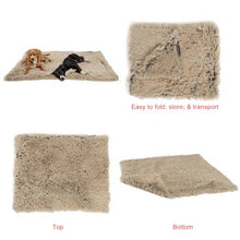 Load image into Gallery viewer, Best Friends by Sheri Blanket Shag Taupe 30x40
