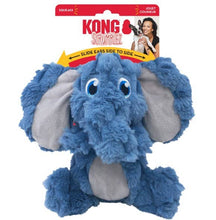 Load image into Gallery viewer, KONG® Scrumplez Elephant Dog Plush Toy Medium
