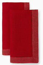 Load image into Gallery viewer, S/4 Cocktail Napkin 6X9 - Filetto Collection - By Sferra
