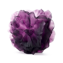 Load image into Gallery viewer, Large Violet Camellia Vase
