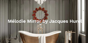 Amber Mélodie Mirror by Jacques Hurel