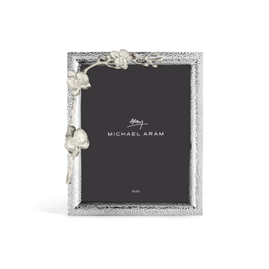 White Orchid Photo Frame 8x10 - By Michael Aram