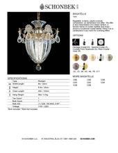 Load image into Gallery viewer, Pendant - Bagatelle Collection by Schonbek
