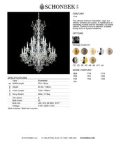 Load image into Gallery viewer, Chandelier - Century Collection by Schonbek
