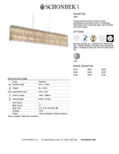 Load image into Gallery viewer, Pendant - Quantum Collection by Schonbek
