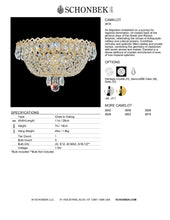 Load image into Gallery viewer, Close to Ceiling - Camelot Collection by Schonbek
