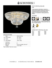 Load image into Gallery viewer, Close to Ceiling - Petit Crystal Deluxe Collection by Schonbek
