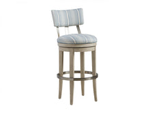 Load image into Gallery viewer, MALIBU - CLIFFSIDE SWIVEL UPHOLSTERED COUNTER STOOL
