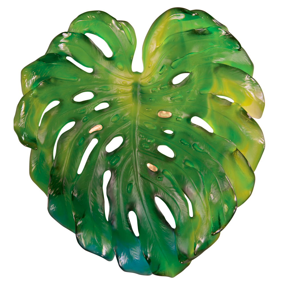 Large Monstera Wall Leaf in Green by Emilio Robba