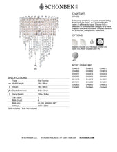 Load image into Gallery viewer, Wall Sconce - Chantant Collection by Schonbek
