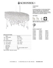 Load image into Gallery viewer, Pendant - Chantant Collection by Schonbek
