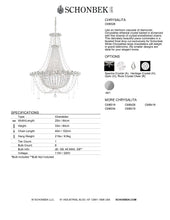 Load image into Gallery viewer, Chandelier - Chrysalita Collection by Schonbek
