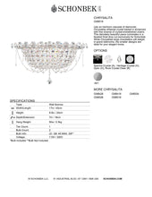 Load image into Gallery viewer, Wall Sconce - Chrysalita Collection by Schonbek
