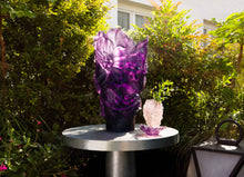 Load image into Gallery viewer, Magnum Violet Camellia Vase
