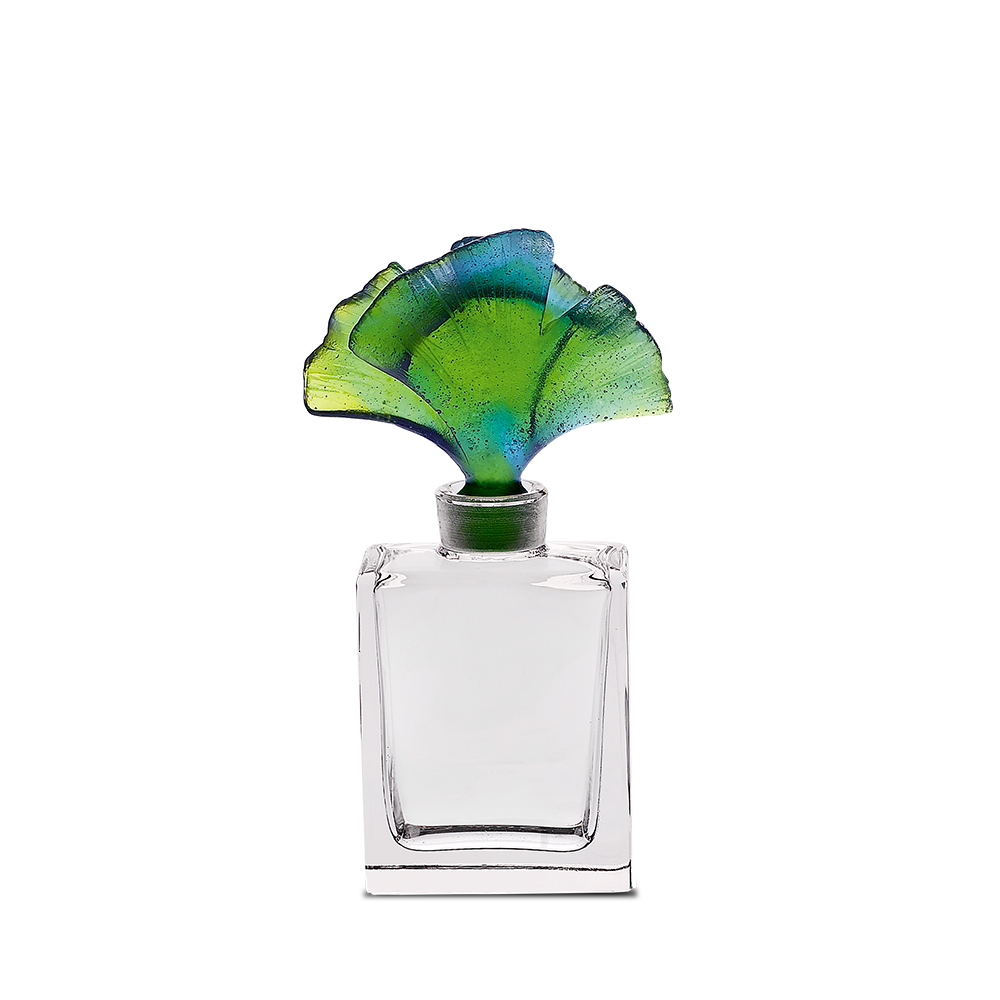 Ginkgo Perfume Bottle in Blue & Green