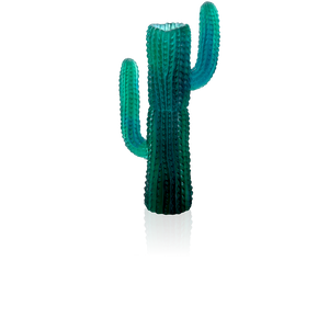 Jardin de Cactus Green Vase by Emilio Robba