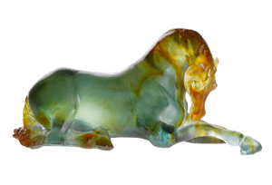 Resting Mare by Pascale Boucholzer